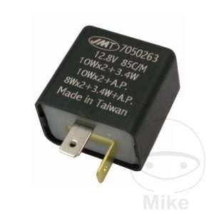 ELECTRONIC FLASHER RELAY 12V 2 POLE JMP