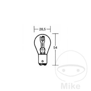BULB 6V18/18W JMP BAX15D