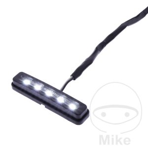 NUMBER PLATE LIGHT LED JMP BLACK SELF-ADHESIVE