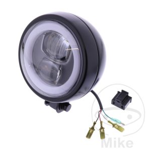 HEADLIGHT LED 4 3/4 DAYTONA BLACK