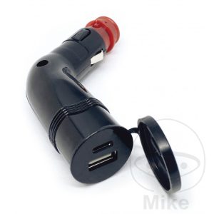 USB TWIN ADAPTER CIGARETTE/DIN 2x 3.6A