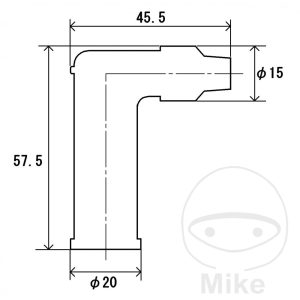 SPARK PLUG CAP NGK L05EA SW NextPart.dk Reservedele Motorcykler touring Sport Racing Atv Oliefilter Luftfilter Bremseklodser Bremseskive Tændrør Kædekit Dæk SPARK PLUG CAP NGK L05EA SW
