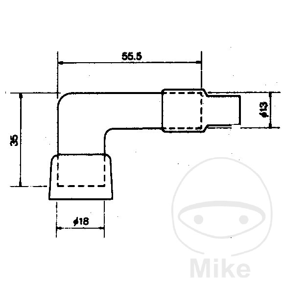 SPARK PLUG CAP LD05FP BLACK NGK NextPart.dk Reservedele Motorcykler touring Sport Racing Atv Oliefilter Luftfilter Bremseklodser Bremseskive Tændrør Kædekit Dæk SPARK PLUG CAP LD05FP BLACK NGK