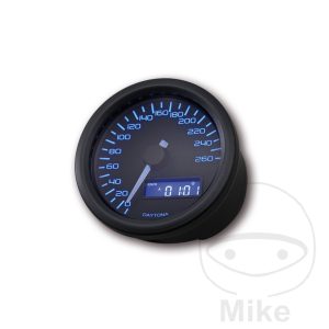 SPEEDOMETER ELECTRIC BLACK DAYTONA 60 mm