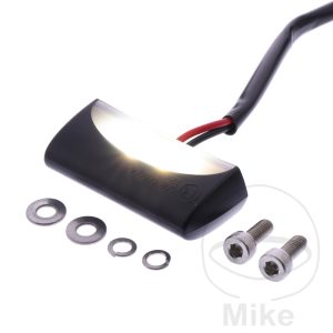 NUMBER PLATE LIGHT LED DAYTONA FROSTED GLASS