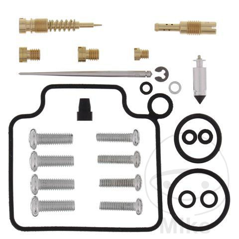 CARBURETTOR REPAIR KIT ALL BALLS RACING FULL SET NextPart.dk Reservedele Motorcykler touring Sport Racing Atv Oliefilter Luftfilter Bremseklodser Bremseskive Tændrør Kædekit Dæk CARBURETTOR REPAIR KIT ALL BALLS RACING FULL SET