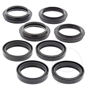 FORK SEAL KIT ALL BALLS RACING 43X55(54)X9.5/10.5(11) NextPart.dk Reservedele Motorcykler touring Sport Racing Atv Oliefilter Luftfilter Bremseklodser Bremseskive Tændrør Kædekit Dæk FORK SEAL KIT ALL BALLS RACING 43X55(54)X9.5/10.5(11)