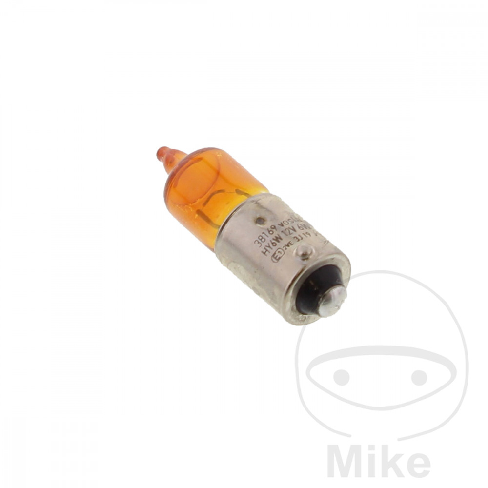BULB 12V HY6W JMP BAZ9S YELLOW CONT 1 PCS NextPart.dk Reservedele Motorcykler touring Sport Racing Atv Oliefilter Luftfilter Bremseklodser Bremseskive Tændrør Kædekit Dæk BULB 12V HY6W JMP BAZ9S YELLOW CONT 1 PCS