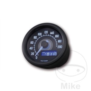 SPEEDOMETER ELECTRIC BLACK DAYTONA 60 mm