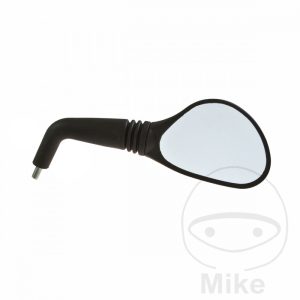 MIRROR OVAL BLACK/SILVER RIGHT