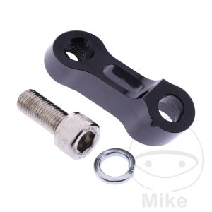 ADAPTOR MIRROR BLACK JMP M10X1.2 LEFT