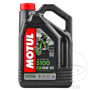 OIL 15W50 4-STROKE 4L MOTUL 5100 SEMI-SYNTH NextPart.dk Reservedele Motorcykler touring Sport Racing Atv Oliefilter Luftfilter Bremseklodser Bremseskive Tændrør Kædekit Dæk OIL 15W50 4-STROKE 4L MOTUL 5100 SEMI-SYNTH
