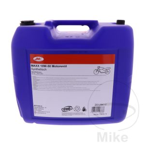 ENGINE OIL 10W50 4-STROKE 20L JMC MAXX SYNTHETIC ALTN 7140492 NextPart.dk Reservedele Motorcykler touring Sport Racing Atv Oliefilter Luftfilter Bremseklodser Bremseskive Tændrør Kædekit Dæk ENGINE OIL 10W50 4-STROKE 20L JMC MAXX SYNTHETIC ALTN 7140492