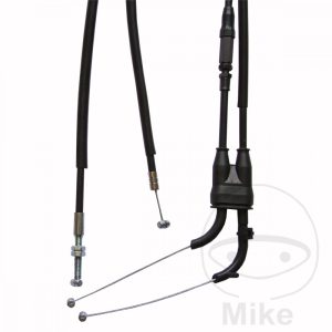 THROTTLE CABLE SET .