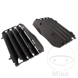 RADIATOR GUARDS KIT BLACK