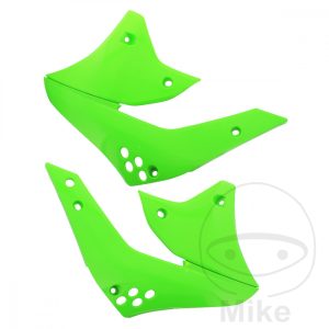 RADIATOR SCOOPS GREEN05 KIT NextPart.dk Reservedele Motorcykler touring Sport Racing Atv Oliefilter Luftfilter Bremseklodser Bremseskive Tændrør Kædekit Dæk RADIATOR SCOOPS GREEN05 KIT