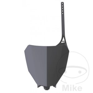 RACE NUMBER PLATE GREY