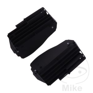 RADIATOR GUARDS KIT BLACK
