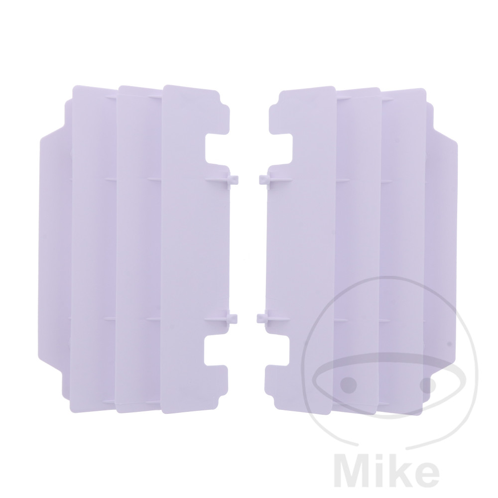 RADIATOR GUARDS KIT WHITE NextPart.dk Reservedele Motorcykler touring Sport Racing Atv Oliefilter Luftfilter Bremseklodser Bremseskive Tændrør Kædekit Dæk RADIATOR GUARDS KIT WHITE