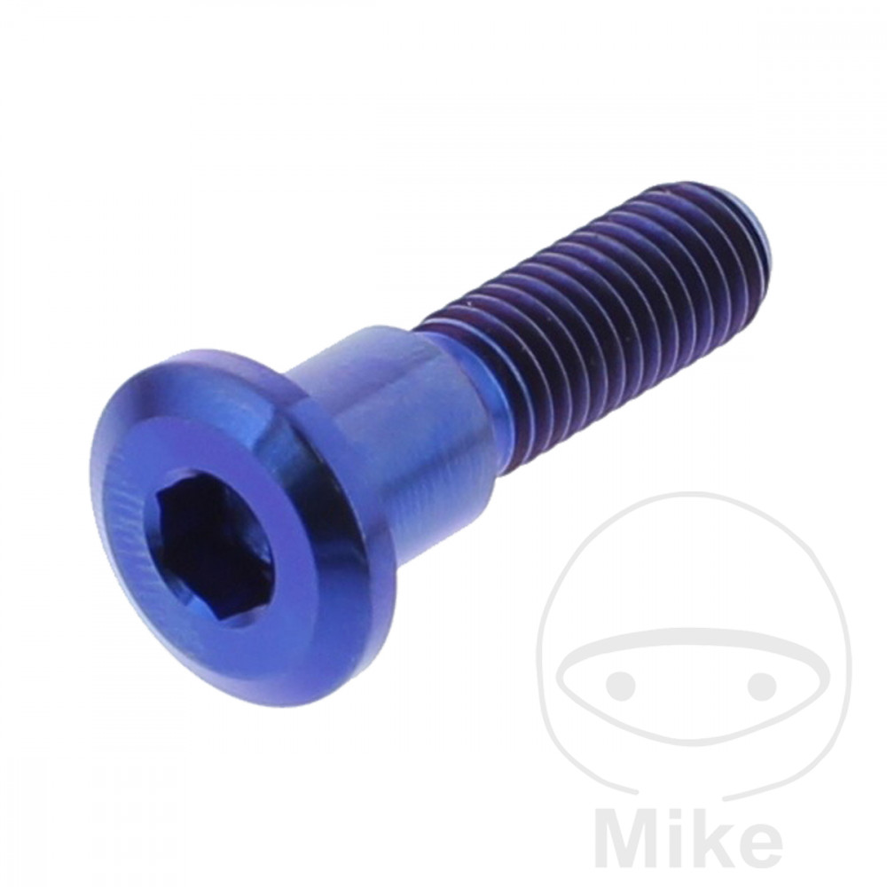 BRAKE DISC SCREW JMP BOLT M8X1.25MM 33MM TITAN BLUE NextPart.dk Reservedele Motorcykler touring Sport Racing Atv Oliefilter Luftfilter Bremseklodser Bremseskive Tændrør Kædekit Dæk BRAKE DISC SCREW JMP BOLT M8X1.25MM 33MM TITAN BLUE