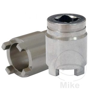 CASTLE NUT DRIVER 20/27 mm NextPart.dk Reservedele Motorcykler touring Sport Racing Atv Oliefilter Luftfilter Bremseklodser Bremseskive Tændrør Kædekit Dæk CASTLE NUT DRIVER 20/27 mm