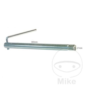 SPARK PLUG TOOL SW21 300MM WITH ANGLED HANDLE JMP