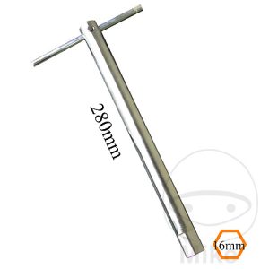 SPARK PLUG TOOL SW16 280MM WITH RETRACTABLE T-GRIP JMP