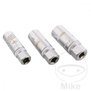 SPARK PLUG SOCKET SET MAGNETIC 3/8 DRIVE 3 PIECE