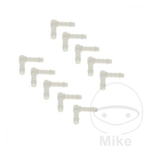 HOSE CONNECTOR KIT 6 MM JMP L-FORM