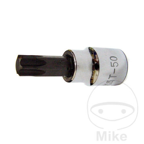 TORX DRIVER BIT 3/8 T50 JMP NextPart.dk Reservedele Motorcykler touring Sport Racing Atv Oliefilter Luftfilter Bremseklodser Bremseskive Tændrør Kædekit Dæk TORX DRIVER BIT 3/8 T50 JMP