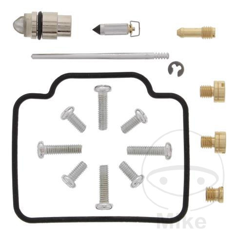 CARBURETTOR REPAIR KIT ALL BALLS RACING FULL SET NextPart.dk Reservedele Motorcykler touring Sport Racing Atv Oliefilter Luftfilter Bremseklodser Bremseskive Tændrør Kædekit Dæk CARBURETTOR REPAIR KIT ALL BALLS RACING FULL SET