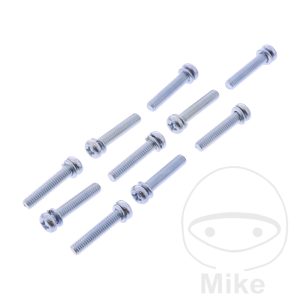 SCREW CARBURETTOR JMP M4X20MM 10 PCS