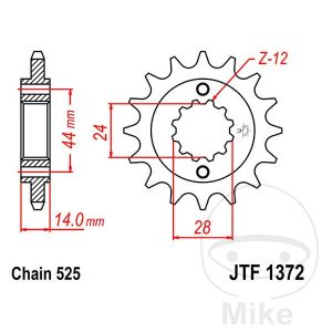 Fortandhjul 17 T, størrelse 525 Alternative: 7260352 NextPart.dk Reservedele Motorcykler touring Sport Racing Atv Oliefilter Luftfilter Bremseklodser Bremseskive Tændrør Kædekit Dæk Fortandhjul 17 T, størrelse 525 Alternative: 7260352