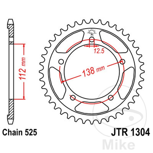 Bagtandhjul 41 T, størrelse 525 INNER DIAMETER 112 BOLT SPACING 138 NextPart.dk Reservedele Motorcykler touring Sport Racing Atv Oliefilter Luftfilter Bremseklodser Bremseskive Tændrør Kædekit Dæk Bagtandhjul 41 T, størrelse 525 INNER DIAMETER 112 BOLT SPACING 138