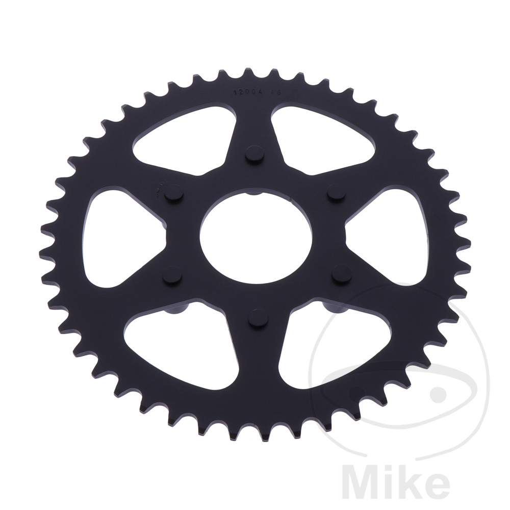 REAR SPROCKET 46 TOOTH 415 BLACK INNER DIAMETER 50 BOLT SPACING 85 NextPart.dk Reservedele Motorcykler touring Sport Racing Atv Oliefilter Luftfilter Bremseklodser Bremseskive Tændrør Kædekit Dæk REAR SPROCKET 46 TOOTH 415 BLACK INNER DIAMETER 50 BOLT SPACING 85