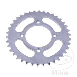 REAR SPROCKET 38 TOOTH 428 SILVER INNER DIAMETER 64 BOLT SPACING 80