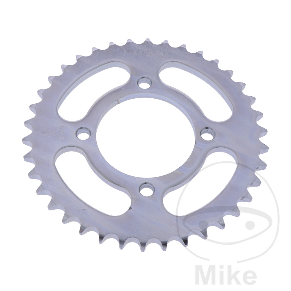 REAR SPROCKET 38 TOOTH 428 SILVER INNER DIAMETER 64 BOLT SPACING 80 NextPart.dk Reservedele Motorcykler touring Sport Racing Atv Oliefilter Luftfilter Bremseklodser Bremseskive Tændrør Kædekit Dæk REAR SPROCKET 38 TOOTH 428 SILVER INNER DIAMETER 64 BOLT SPACING 80