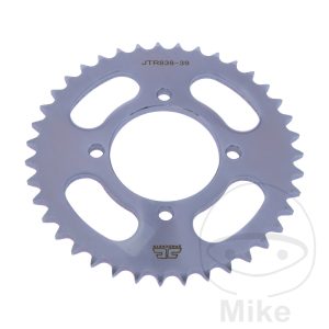 REAR SPROCKET 39 TOOTH 428 SILVER INNER DIAMETER 64 BOLT SPACING 80