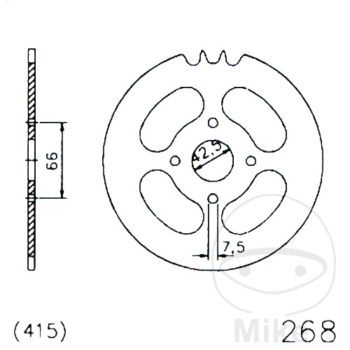 Bagtandhjul 32 T, størrelse 415 INNER DIAMETER 42.5 BOLT SPACING 066 NextPart.dk Reservedele Motorcykler touring Sport Racing Atv Oliefilter Luftfilter Bremseklodser Bremseskive Tændrør Kædekit Dæk Bagtandhjul 32 T, størrelse 415 INNER DIAMETER 42.5 BOLT SPACING 066