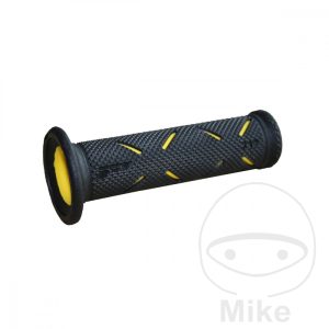 GRIPS 717 BLACK/YELLOW D.22/25MM CLOSED.