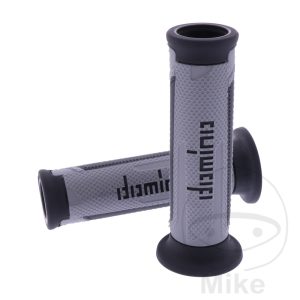 GRIPS A350 BLACK/GREY DOMINO D.22/26MM OPEN NextPart.dk Reservedele Motorcykler touring Sport Racing Atv Oliefilter Luftfilter Bremseklodser Bremseskive Tændrør Kædekit Dæk GRIPS A350 BLACK/GREY DOMINO D.22/26MM OPEN