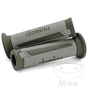 GRIPS A350 GREY/GREEN DOMINO D.22/26MM OPEN NextPart.dk Reservedele Motorcykler touring Sport Racing Atv Oliefilter Luftfilter Bremseklodser Bremseskive Tændrør Kædekit Dæk GRIPS A350 GREY/GREEN DOMINO D.22/26MM OPEN