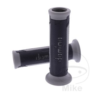 GRIPS A350 BLACK/GREY DOMINO D.22/26MM OPEN NextPart.dk Reservedele Motorcykler touring Sport Racing Atv Oliefilter Luftfilter Bremseklodser Bremseskive Tændrør Kædekit Dæk GRIPS A350 BLACK/GREY DOMINO D.22/26MM OPEN
