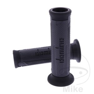 GRIPS A350 GREY/BLACK DOMINO D.22/26MM OPEN NextPart.dk Reservedele Motorcykler touring Sport Racing Atv Oliefilter Luftfilter Bremseklodser Bremseskive Tændrør Kædekit Dæk GRIPS A350 GREY/BLACK DOMINO D.22/26MM OPEN