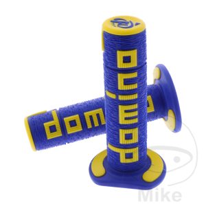 GRIPS A360 BLUE/YELLOW DOMINO D.22/26MM CLOSED. NextPart.dk Reservedele Motorcykler touring Sport Racing Atv Oliefilter Luftfilter Bremseklodser Bremseskive Tændrør Kædekit Dæk GRIPS A360 BLUE/YELLOW DOMINO D.22/26MM CLOSED.
