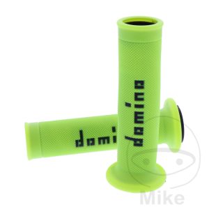 GRIPS A010 YELLOW/BLACK DOMINO D.22/26MM OPEN NextPart.dk Reservedele Motorcykler touring Sport Racing Atv Oliefilter Luftfilter Bremseklodser Bremseskive Tændrør Kædekit Dæk GRIPS A010 YELLOW/BLACK DOMINO D.22/26MM OPEN