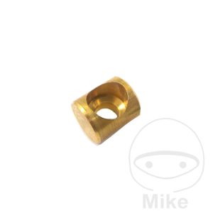 SLOTTED BARREL FOR SOLDER NIPPLE JMP LENGTH: 8.9MM BORE HOLE: 4MM CONTENTS 10