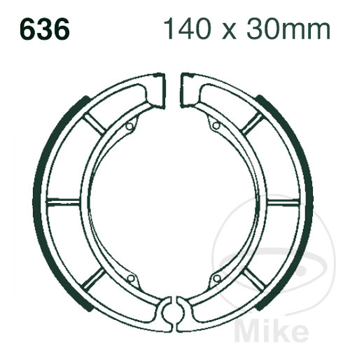 BRAKE SHOES WITH SPRING EBC NextPart.dk Reservedele Motorcykler touring Sport Racing Atv Oliefilter Luftfilter Bremseklodser Bremseskive Tændrør Kædekit Dæk BRAKE SHOES WITH SPRING EBC