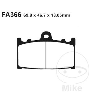 BRAKE PADS STD EBC FA366TT ALTN 7875487