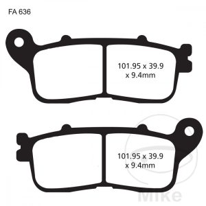 BRAKE PADS SINT EBC FA636HH ALTN 7870915